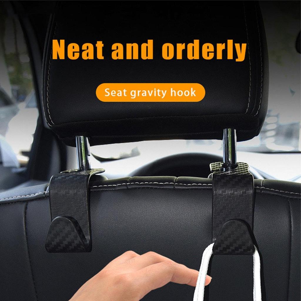 TSLEXDN0KQ5QQ360NUJ Car Seat Hook Set Headrest Hook for Car Storage Hook Headrest Hook Car