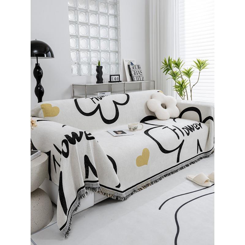 

Подушка для дивана Simple Style Four Seasons Universal, нежная на коже, высококачественная шенилловая универсальная кожаная наволочка для дивана, полотенце 180*130cm