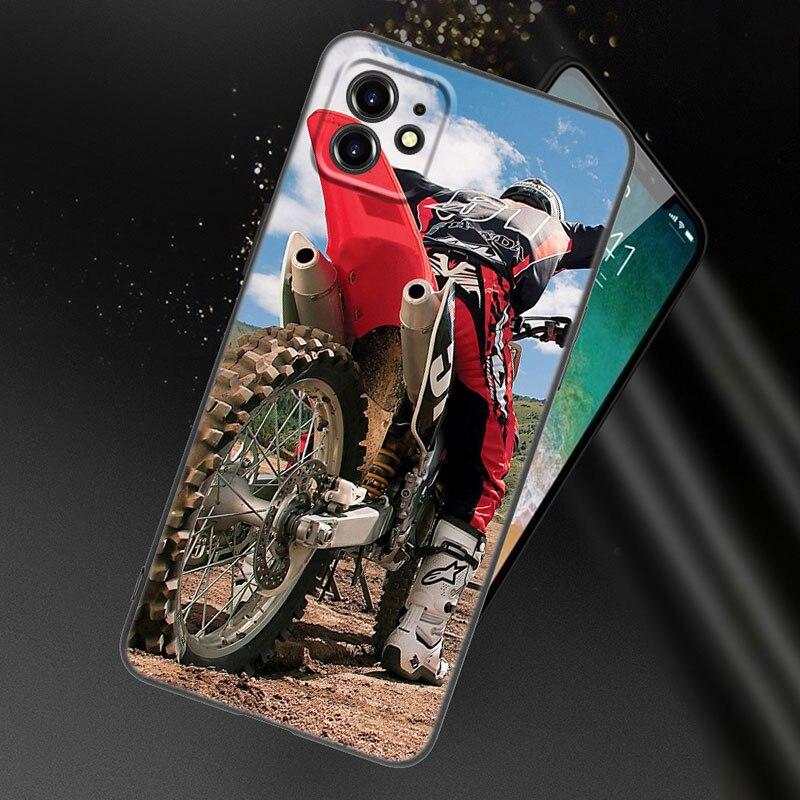 

Чехол для телефона Motocross Cross Dirtbikes для Apple iPhone 13 12 Mini 11 Pro XS Max XR X 8 7 6S 6 Plus SE 2022 2020 5S 5 черный чехол iPhone 13 Pro Max
