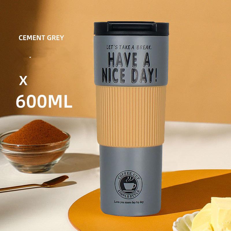 Have A Nice Day Thermal Cup Coffee Mug Stainless Steel Insulated Tumbler Thermos Bottle Keep Hot/Cold 600ML