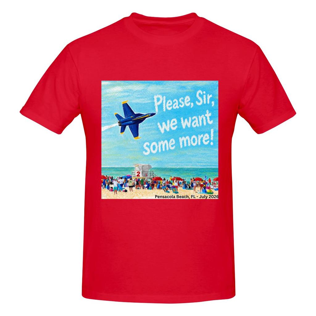 We Want Some More Skinfriendly Tshirtminimalist Style Full Texture Tshirt