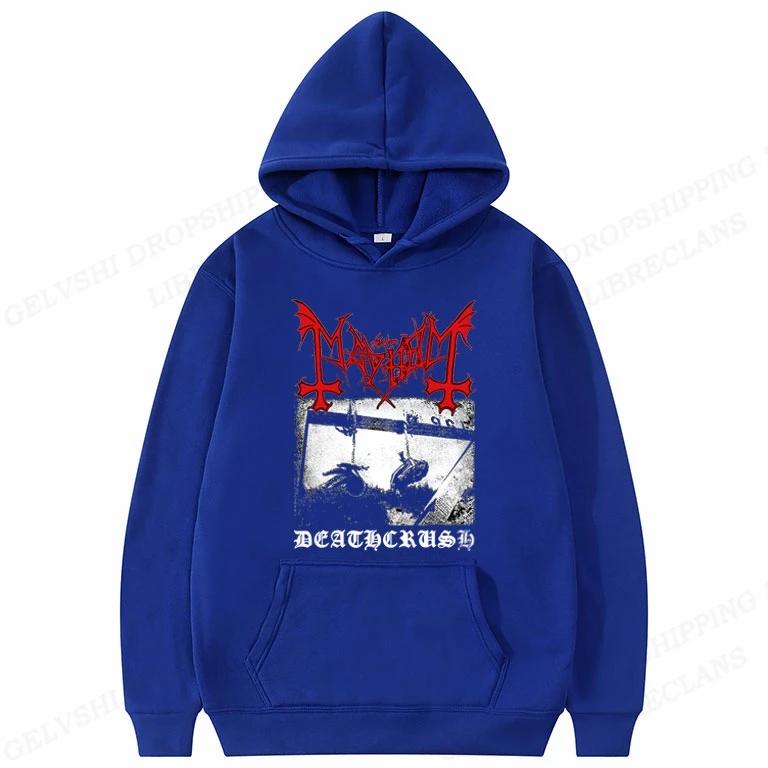 Rapper Mayhem Deathrush Hoodie Women Unisex Fashion Hoodie Sweatshirt Street Hip Hop Hooded Pullover