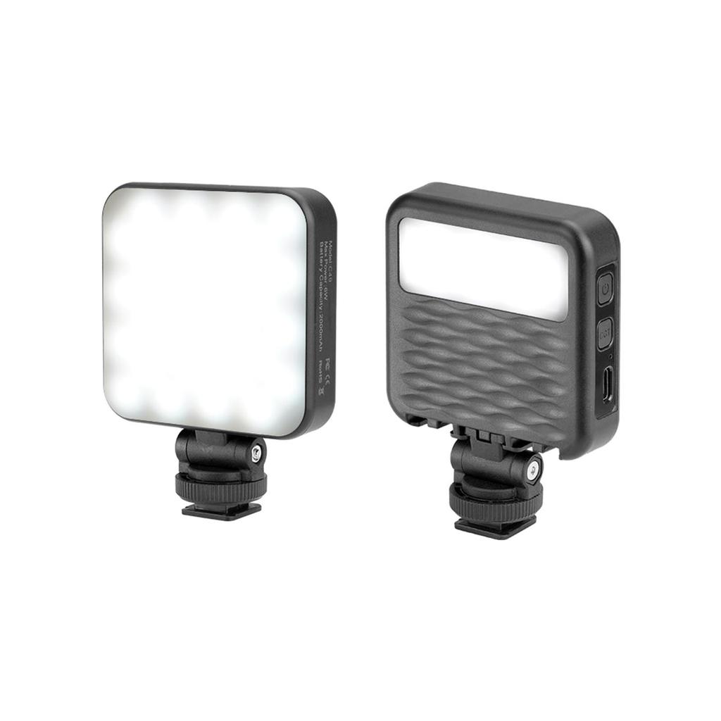 Pocket LED Video Light Camera Light Photography LED Fill Light CRI 95+ 2500-6500K Dimmable 3 Levels