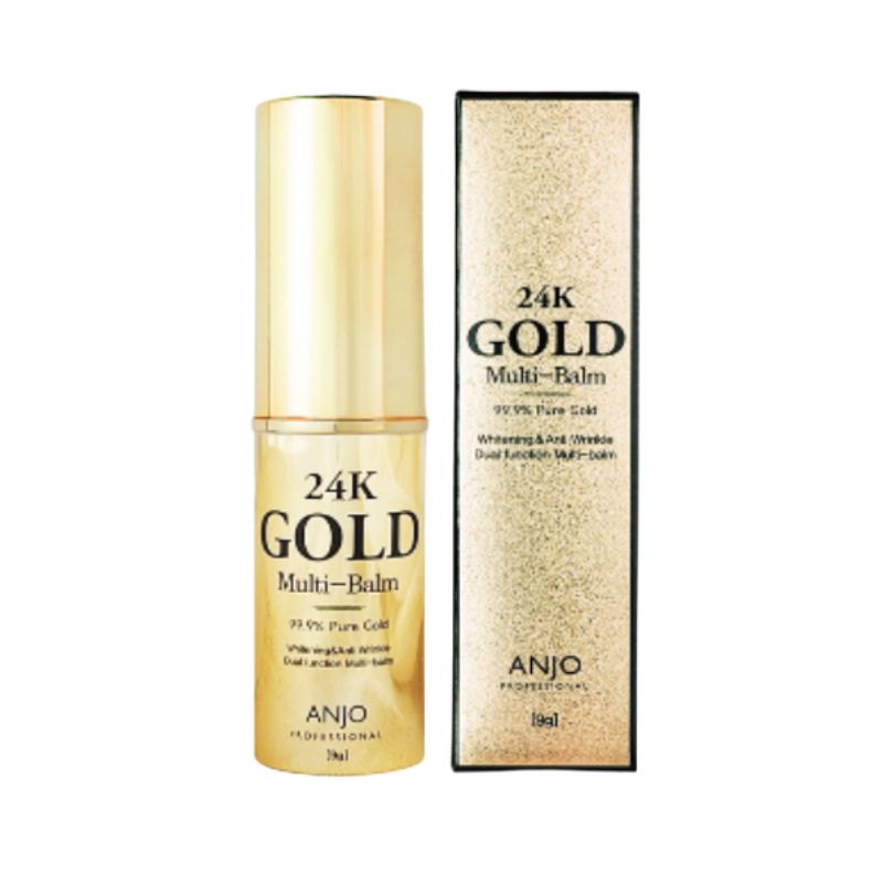 [Anjo] 24K Gold Radiant Multi-Balm (Concentrated Moisture Stick) 9g x 2ea