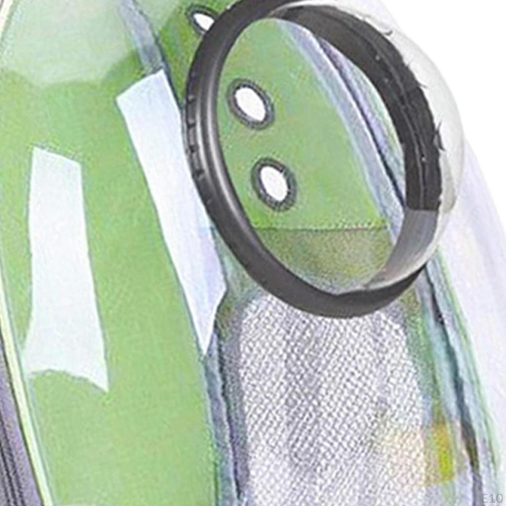 Pet Backpack Transparent Carrying Travel Bag for Outdoor Use Camping