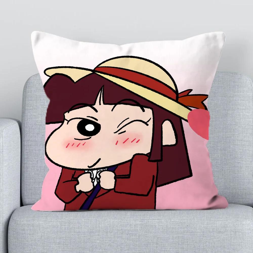 

Мультяшные наволочки для декоративных подушек, украшение для гостиной, напечатанная наволочка для диванной подушки, полиэстер, мягкая наволочка 66x66cm зелёный