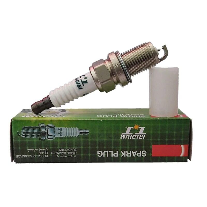 4/6PCS 4701 IK16TT 4702 IK20TT 4703 IKH16TT Dual Iridium Spark Plug For Hyundai Honda Toyota Suzuki Luxus BMW Mitsubishi Nissan