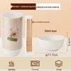 Disposable Food-Grade Bowls with Carbonized Chopsticks Set