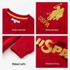 U.S. POLO ASSN. Men's Fleece-Lined Warm Crewneck Sweatshirt