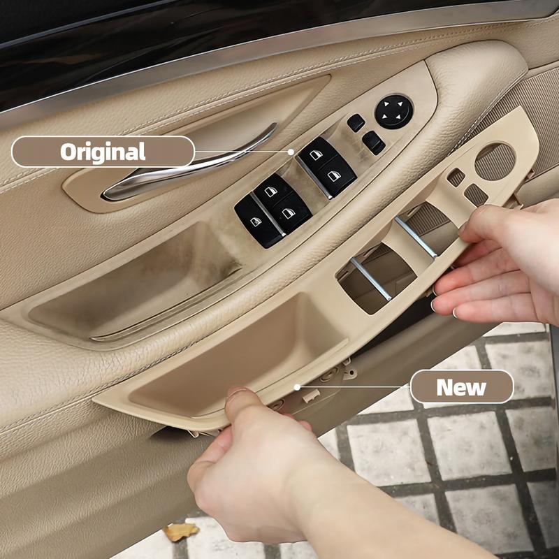 LHD For BMW 5 Series F10 F11 High Quality Car Inner Passenger Door Panel Handle Pull Trim Cover