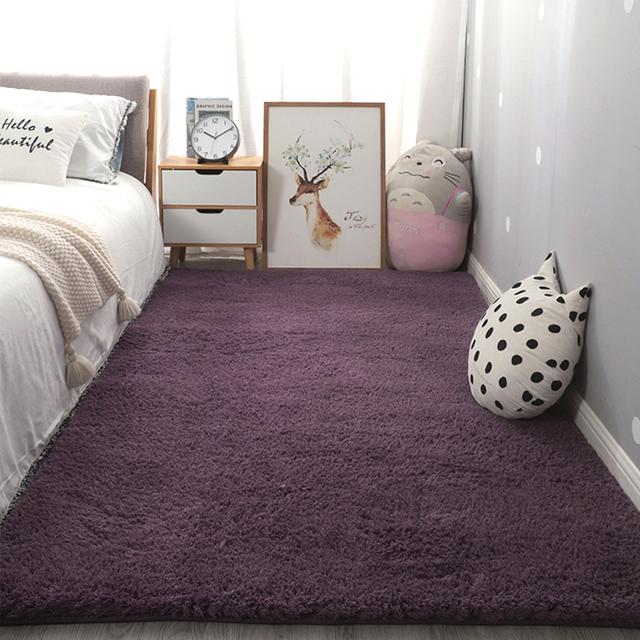 

Современный ковер для гостиной, детская комната с пушистыми мягкими коврами, декор для подростковой комнаты, вход в дом, ванная комната, спальня, противоскользящие коврики 80x160cm 31x63inch