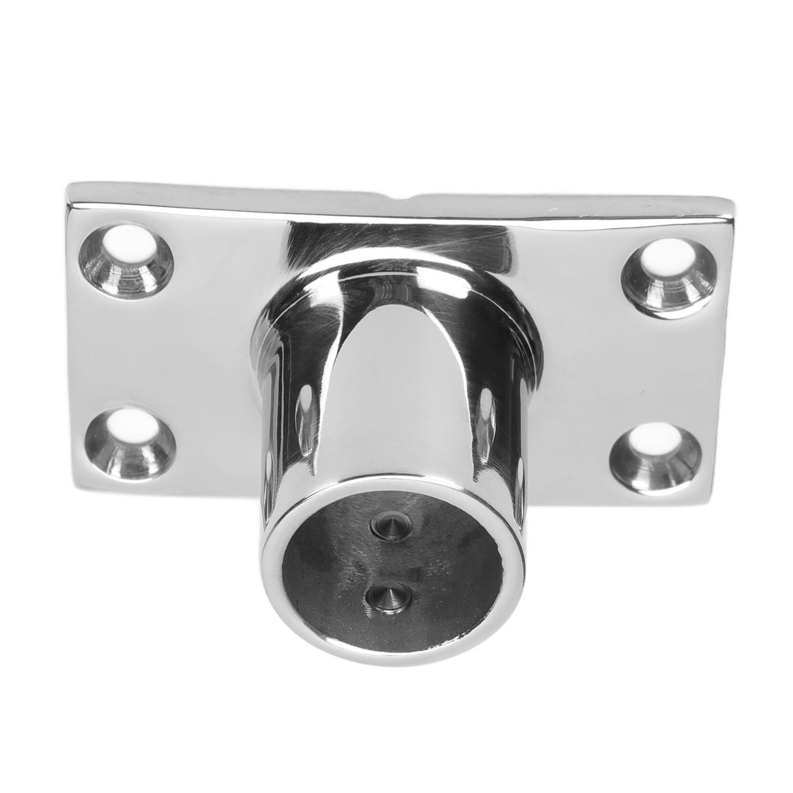 

Boat Tube Base Rectangular Hand Rail Handrail Fitting Stainless Steel 1in for Ship