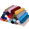 Shimmer Glitter Cotton Viscose Hijab Scarves For Women Muslim Long Shawls Headscarf Wraps Solid Headbands Stole Bufandas Turbans