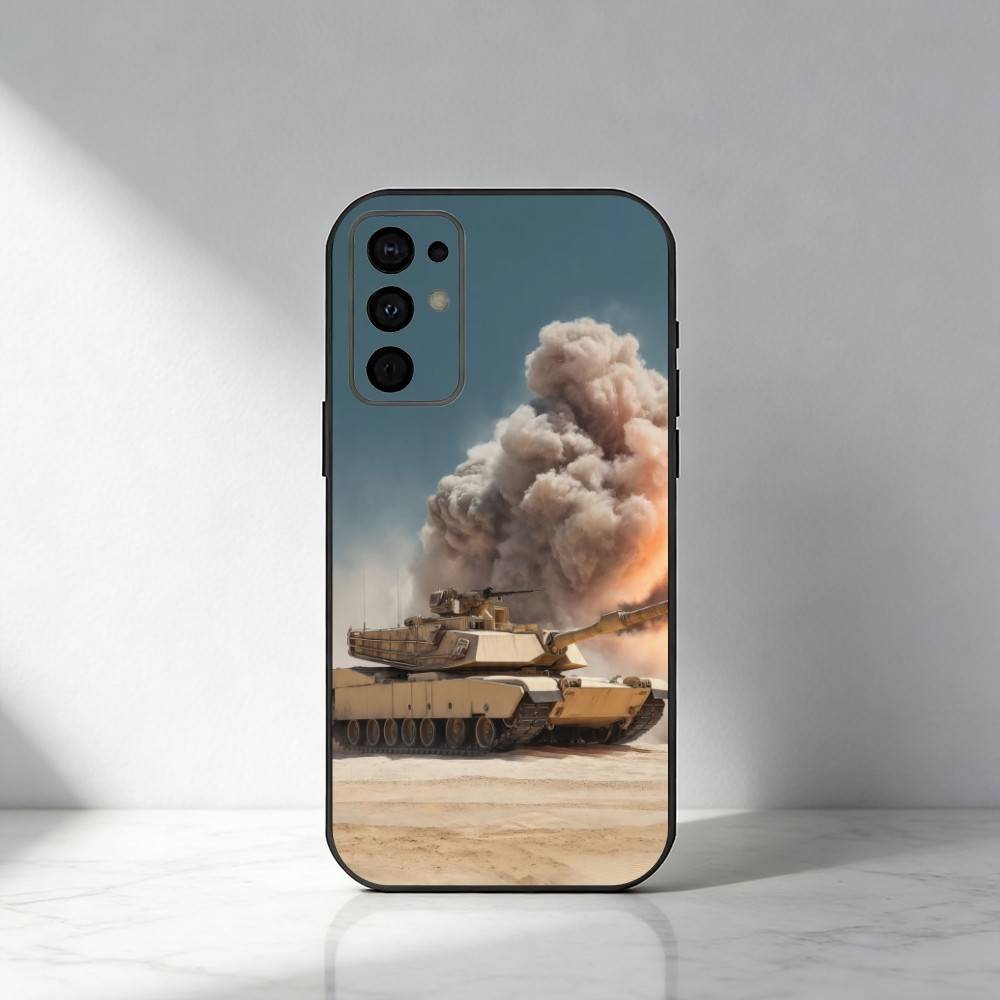 

Чехол для телефона с изображением основного боевого танка Abrams M1A2 Для Samsung S25,S24,S21,S22,S23,S20,Ultra,S26,Plus,Fe,Note,5G Черный Чехол Samsung S26ULTRA