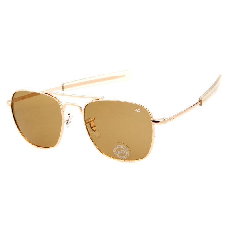 Aviation Sunglasses Men women 2021 vintage brand designer American Army Military Optical AO Sun Glasses Oculos de sol masculino