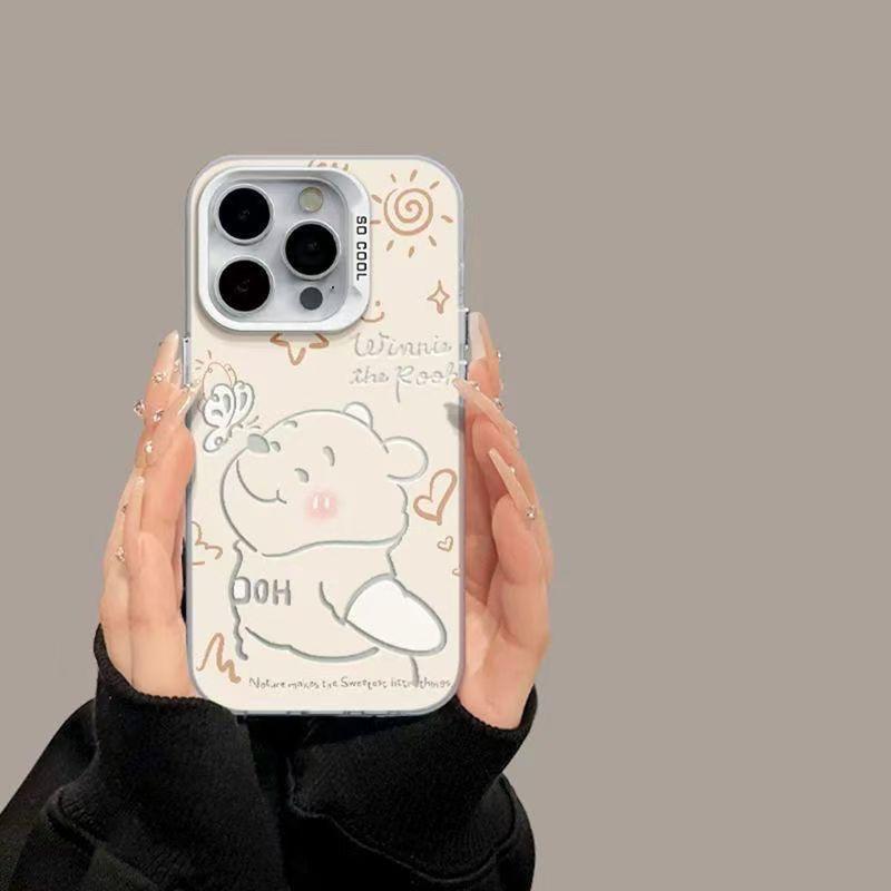 Winnie the Butterfly Is Suitable for Apple 11 Mobile Phone Case iPhone11/11/11/promax Protection Anti-drop Cartoon