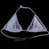 Strass Körperkette Schmuckherstellung Zubehör Damen Sexy Glänzend Mehrschichtig Quaste BH Körperkette Schmuck Lingerie