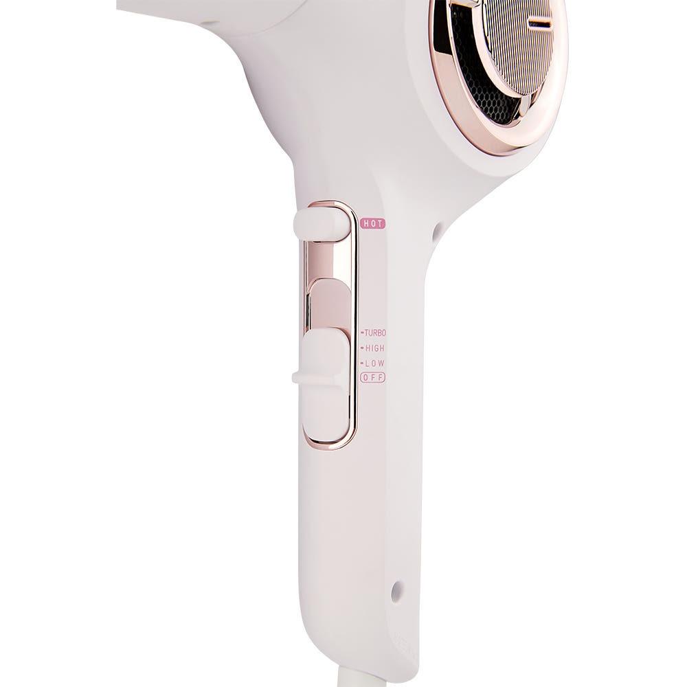 JMW Phantom S MS6401A Fast Drying Frizz Control 468g Salon Blower Professional Blow Dryer White