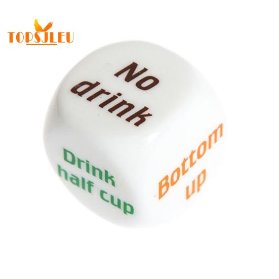 Zabawna gra w kości do picia - 3 sztuki / zestaw, impreza, bar, pub, klub, prezent z zabawkami