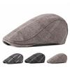 Spring Autumn Winter Newsboy Caps for Men Plaid Beret Cap British Retro Flat Cap Gatsby Painters Hat Driver Ivy Hat Hombre Boina