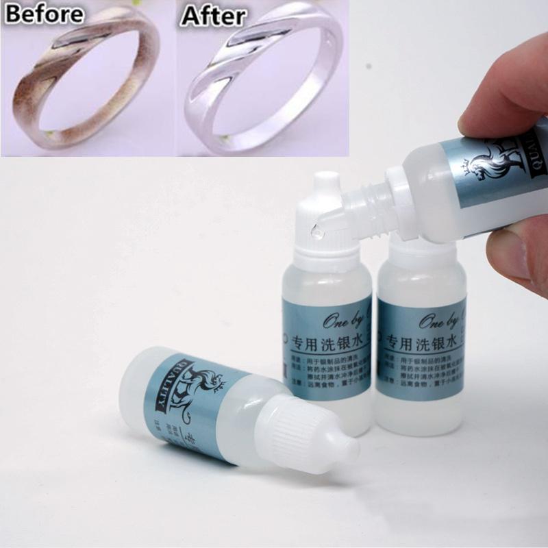 15 ml/Flasche Anti-Anlauf Silber Gold Reiniger Schmuck Polieren Flüssigkeit Reinigung Werkzeuge