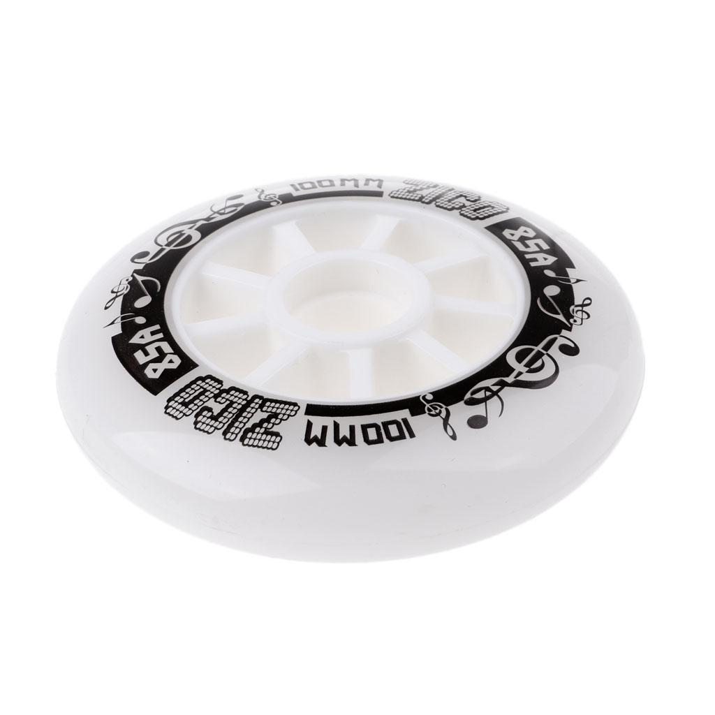Rodas de Patins Inline para Exterior Substituição Rodas Duráveis Patins Rodas de Corrida Acessórios 90mm / 100mm / 110mm 3 tamanhos