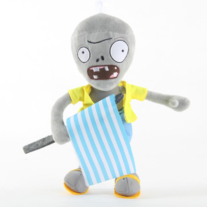 39 Styles 22-30cm Plants Vs Zombies Cosplay Plush Toys PVZ Hats Pirate Duck Zombie Plush Stuffed Toy Doll for Children Kids Gift
