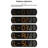 5512 LED Digital Alarm Clock Multi Function Time Temperature Date Display Electronic Clock