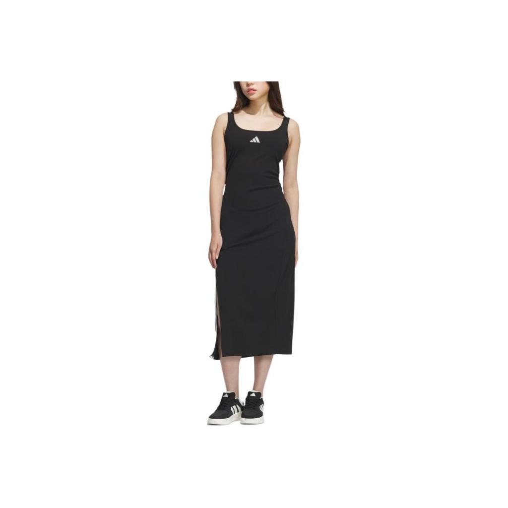 Adidas SS25 Story Slim Fit Fashion Comfortable Versatile Camisole Dress Women Dresses KB7758