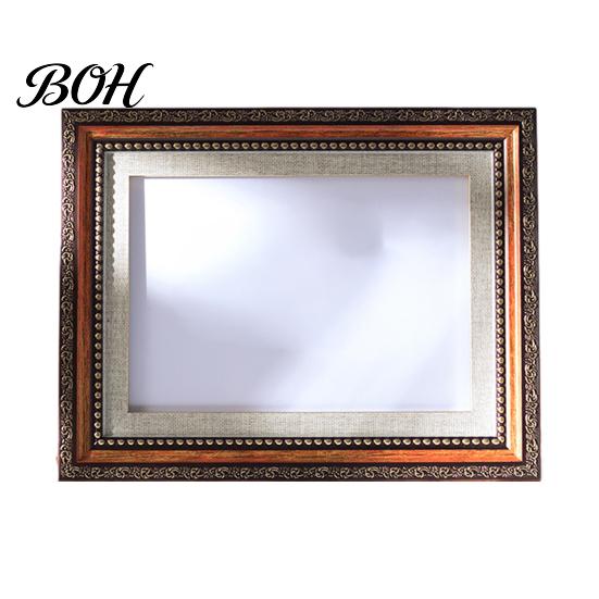 Lightweight Resin Photo Frame Vintage Frame, Art Mat Picture for Tabletop Display Artistic & Wall Mount, Decorative Studio Portrait Photos Durable