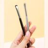 Crescent Eyeliner & Eyeshadow Brush - Angled Makeup Tool for Lower Eyelid & Aegyo Sal.