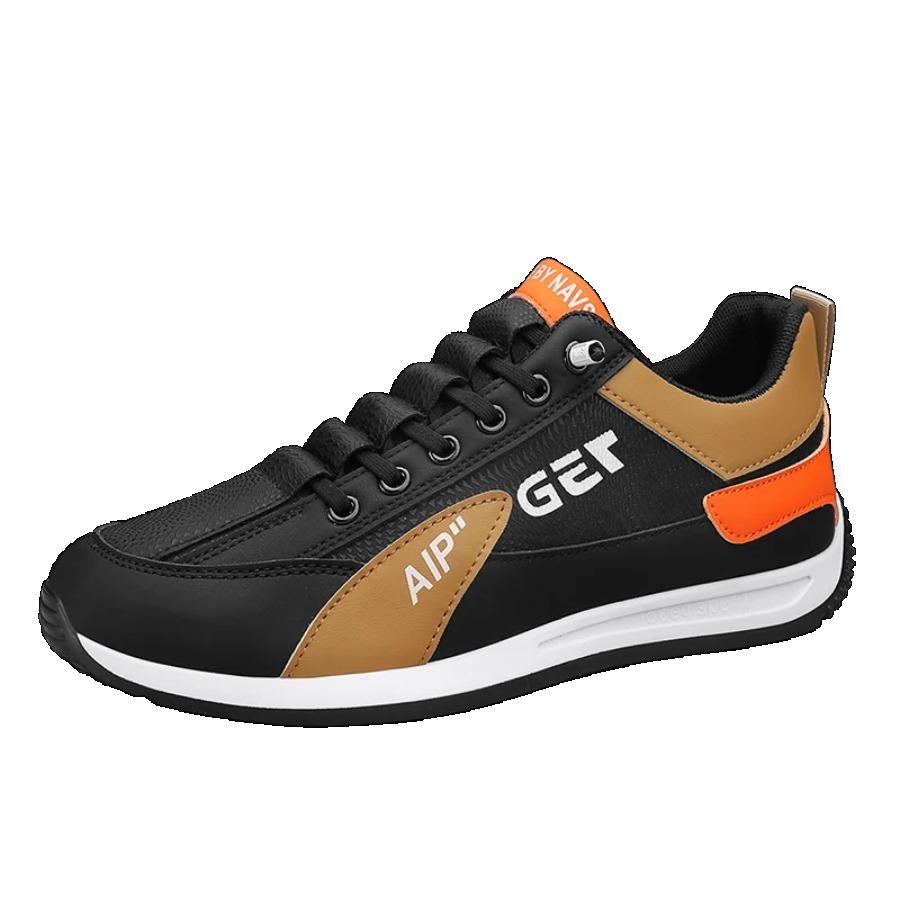 

2025 Mens shoes Spring and Autumn New Style Men s Shoes Spring and Summer Sports Board Shoes Running Lightweight Casual Shoes 44 чорний