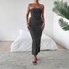 Elegant Style Tube Top Vest Hip-covering Skirt Suit Women's Autumn and Winter Independent Station