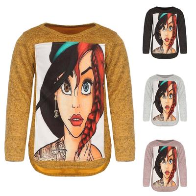 Mädchen Pullover mit Motiv