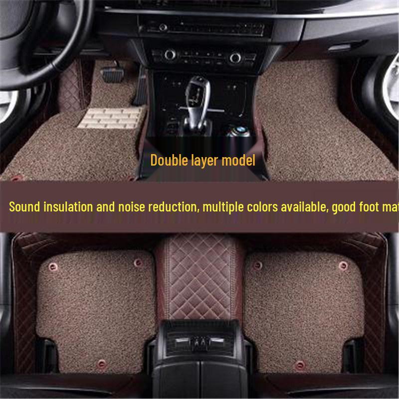 2017 Hyundai Elantra Dual-Layer Silk Coil Car Floor Mats