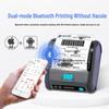 ZICOX Portable Bluetooth Thermal Label & Receipt Printer