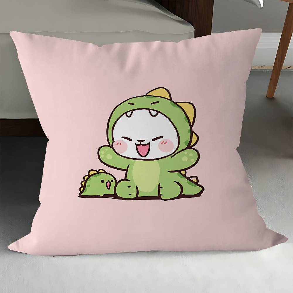 

Milk Cute Mocha Pillow Gifts Home Office Furnishings Bedroom Sofa Car Cushion Cover Case 45x45cm 12x12Inch