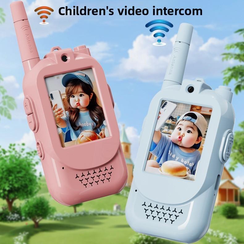 Childrens Video Walkie Talkie With Long Battery Life For Outdoor Play And Kids Interaction