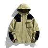 Spring and Autumn Jacket Jacket Men's Trendy Brand Splicing Men's Clothes Casual Tooling Jacket Jacket