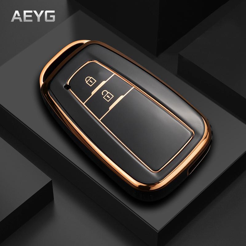 

New Tpu Car Remote Key Case Cover Shell For Toyota Corolla Prius Camry Chr C-Hr Rav4 Altis Land Cruiser Prado Protector Keyless