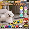 June Entry Points 5 Times Ranking Award Product Dog Button Conversation Recording Chatting Communication Training Bell Cat Pet Toy Educational Quick