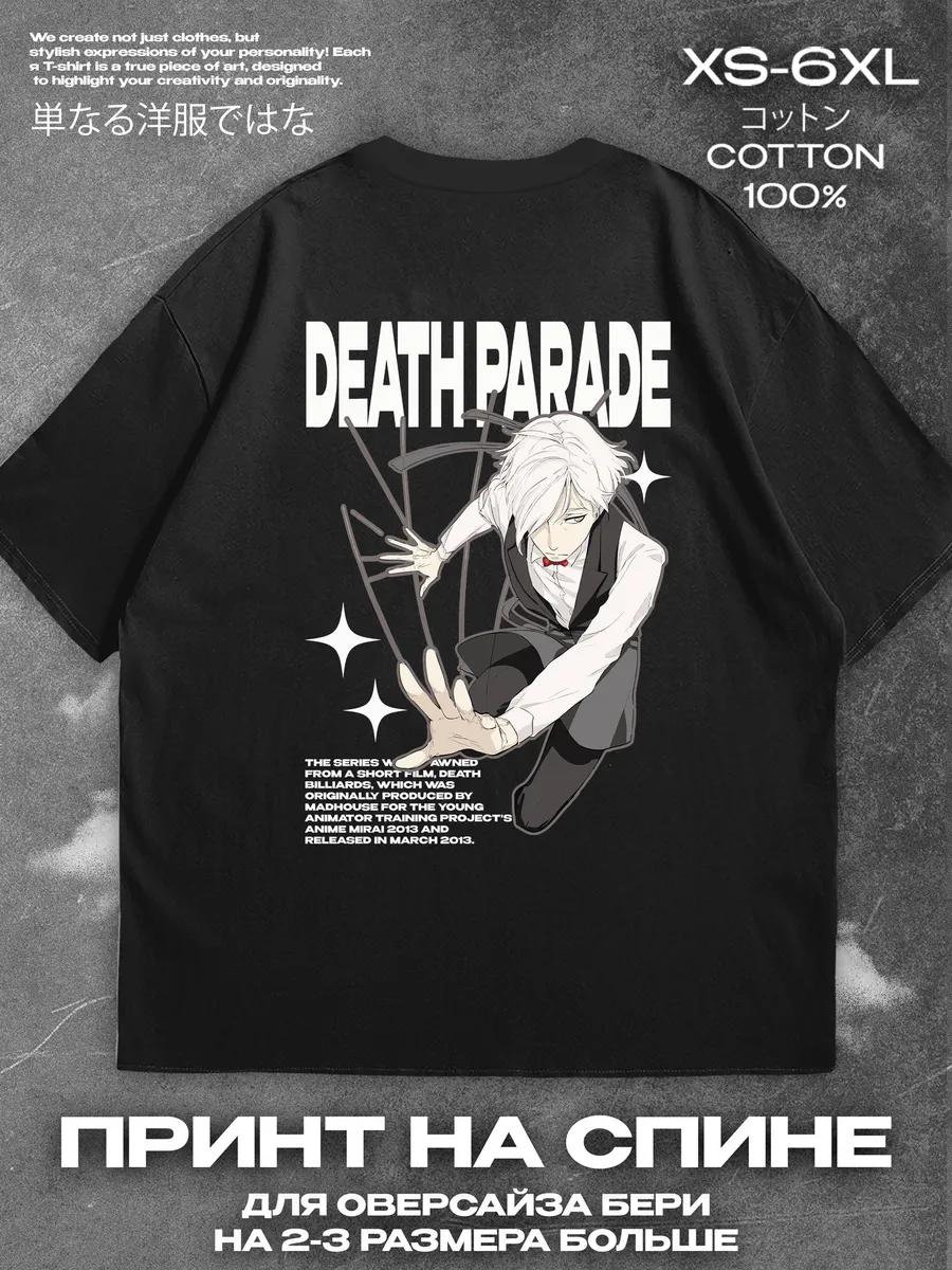 

Parade of Death black T‑shirt, print on back Mens Tshirt Womens Tshirts with Letters Print Short Sleeves T-Shirt Casual Street Tee Shirt Top S