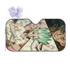 Senku Ishigami Dr Stone Apan Anime Sunshade Windscreen Car Front Windshield Window Sun Visor Accessories Covers