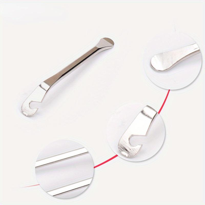 Mountain Bike Road Bike Tire Iron Stainless Steel Tire Removal Tool Tire Scraper Bicycle Tire Repair and Change Accessories