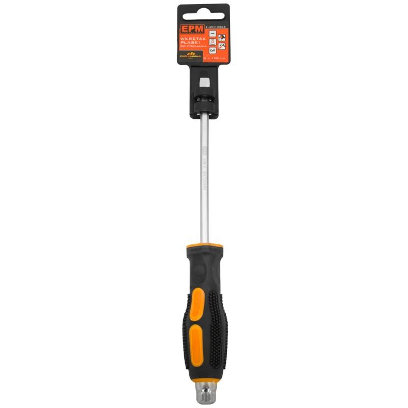 FLAT HEX SCREWDRIVER 8X200 - E-400-0365