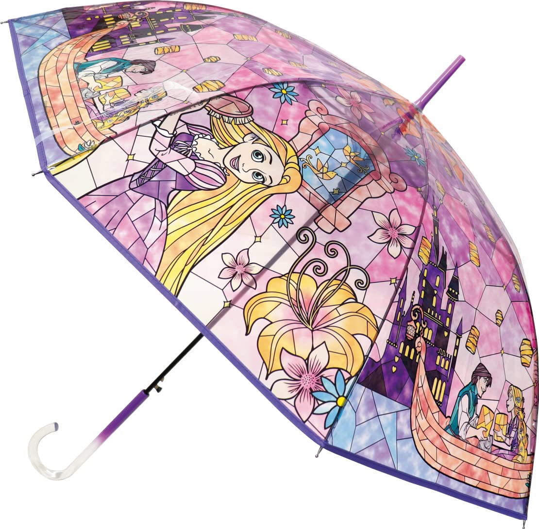 

Зонт витражный Rapunzel One Touch Type 60 см 32470 J s фиолетовый