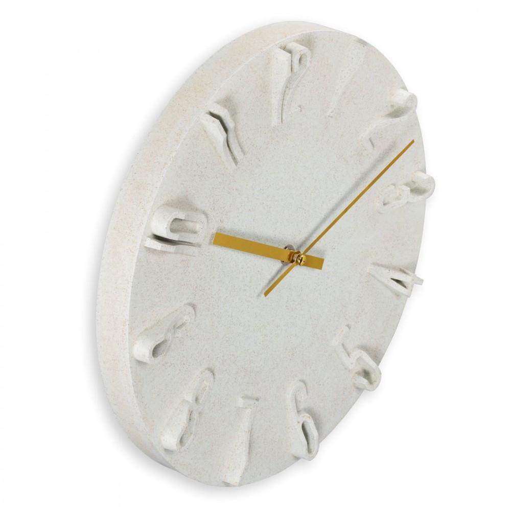 corfu wall clock 30cm beige