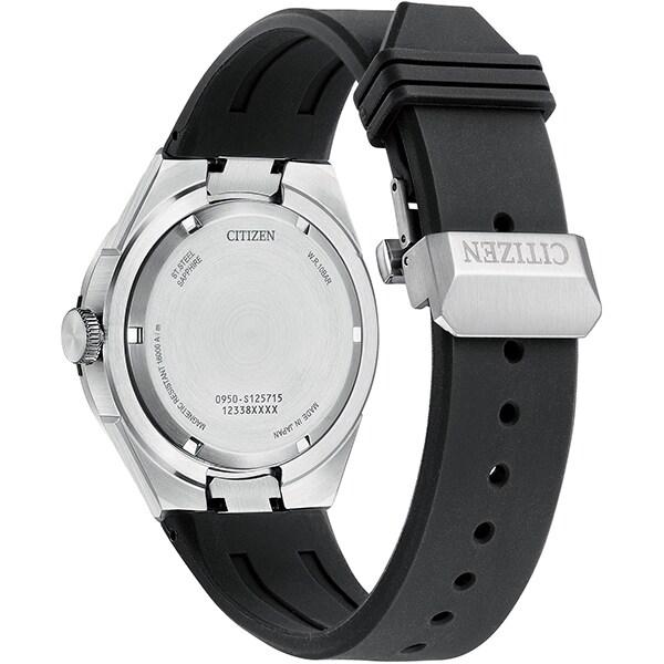 Citizen Men's NA1004-10E ( Watch Series 8 Mechanical 870 Mechanical) Round Watch Silver Analog