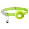 Pet Collar for Air Tags Shock & Water Proof Protective Holder for GPS Trackers Glows In the Dark Fits for Small Dogs