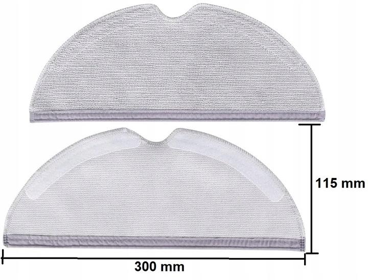 Zestaw Akcesoriów Filtry Szczotki Mop Do Xiaomi Roborock Q7, Max, Max+, T8